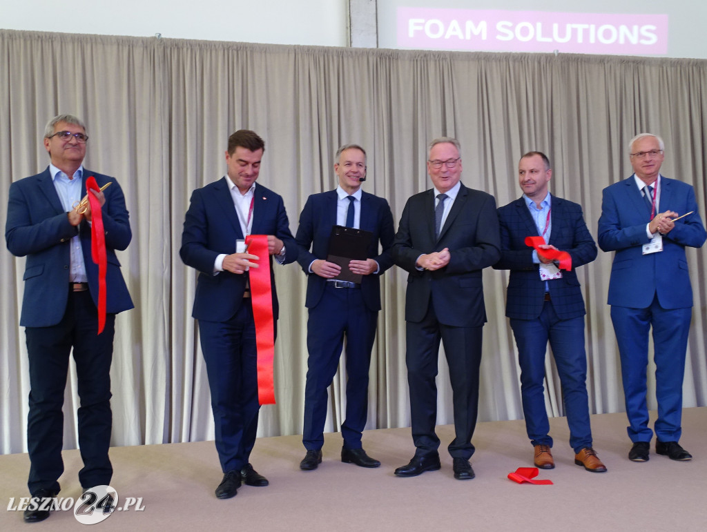 Otwarcie Fabryki Pianki w Maryszewicach pod Lesznem