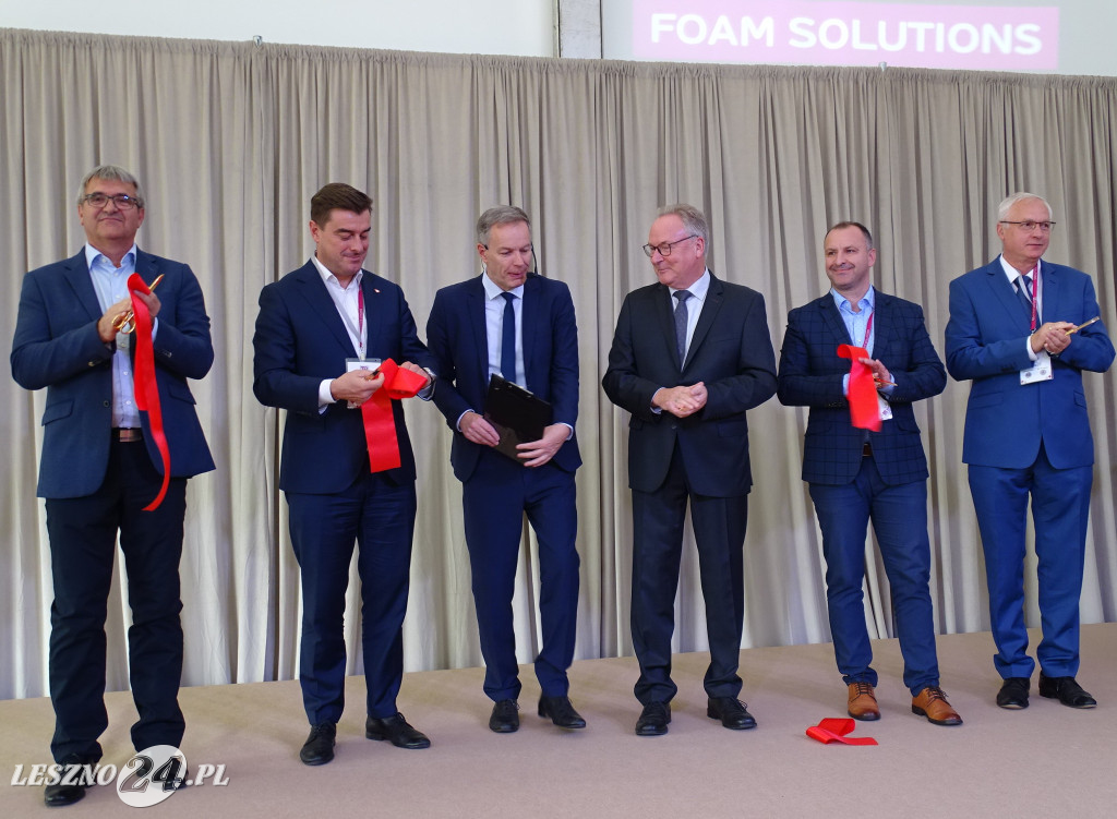 Otwarcie Fabryki Pianki w Maryszewicach pod Lesznem