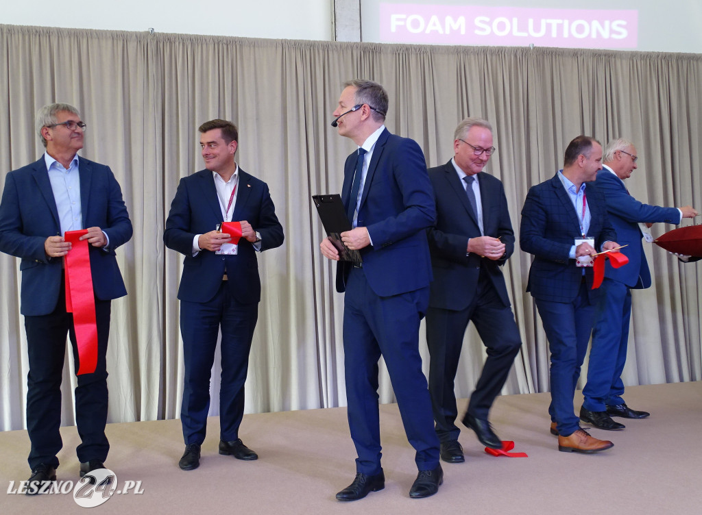 Otwarcie Fabryki Pianki w Maryszewicach pod Lesznem