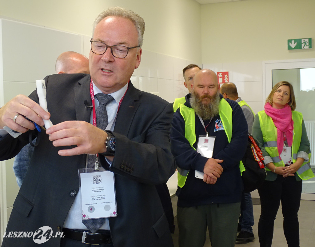 Otwarcie Fabryki Pianki w Maryszewicach pod Lesznem