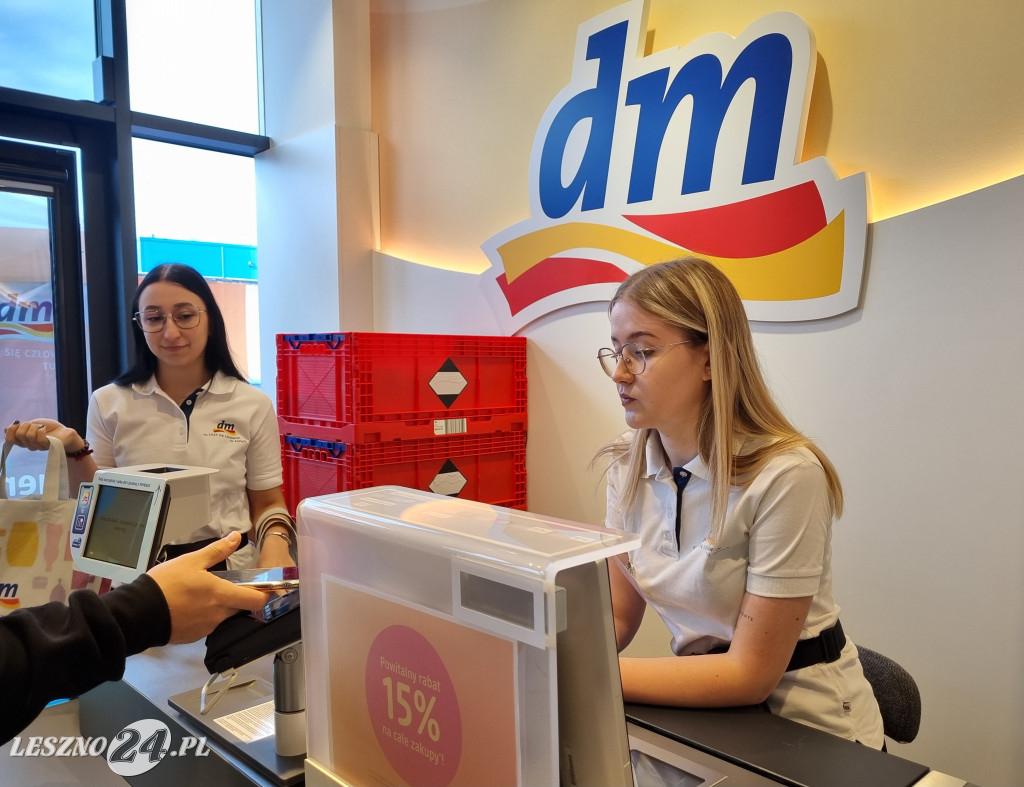 Drogeria DM przy al. Konstytucji 3 Maja w Lesznie już otwarta!