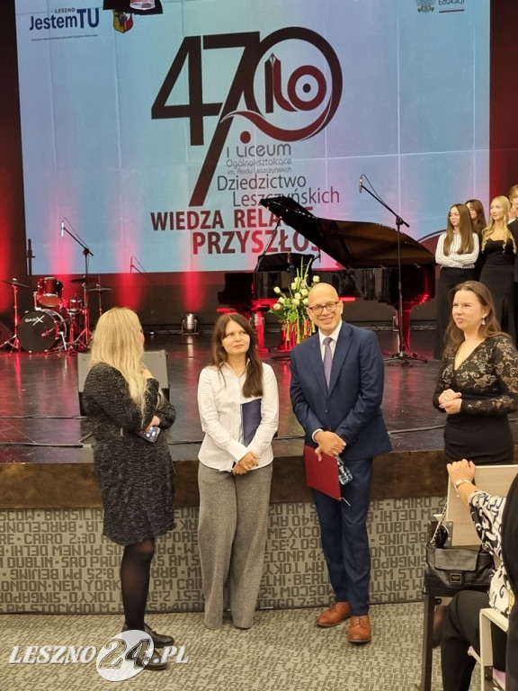 470-lecie I LO w Lesznie