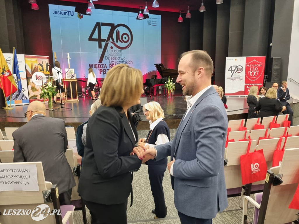 470-lecie I LO w Lesznie