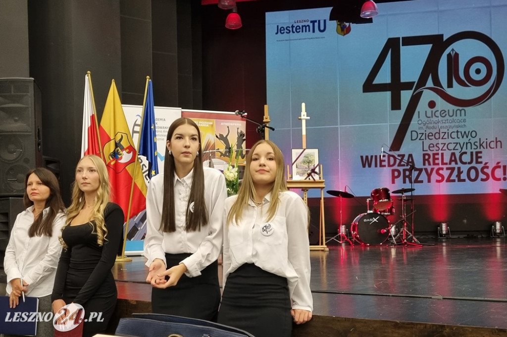 470-lecie I LO w Lesznie
