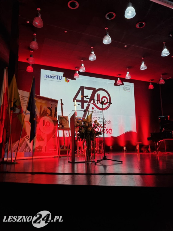 470-lecie I LO w Lesznie