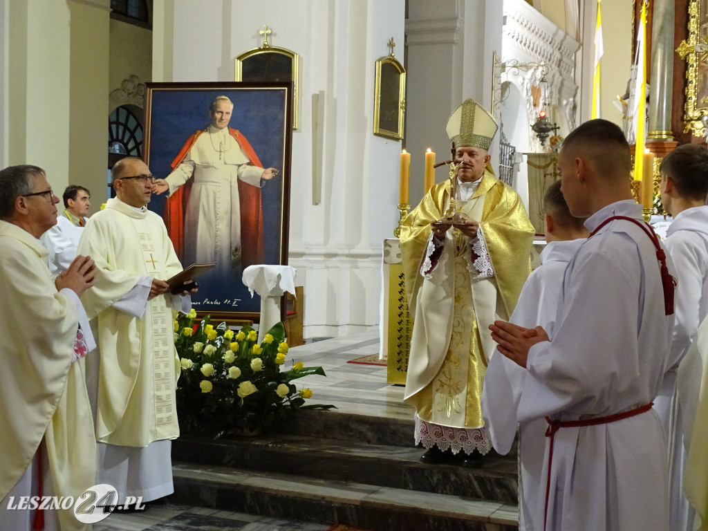 Relikwie św. Jana Pawła II w Lesznie