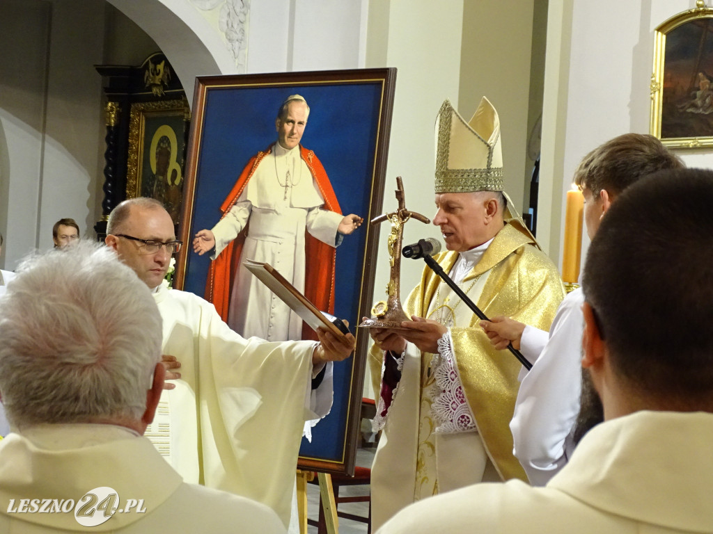 Relikwie św. Jana Pawła II w Lesznie
