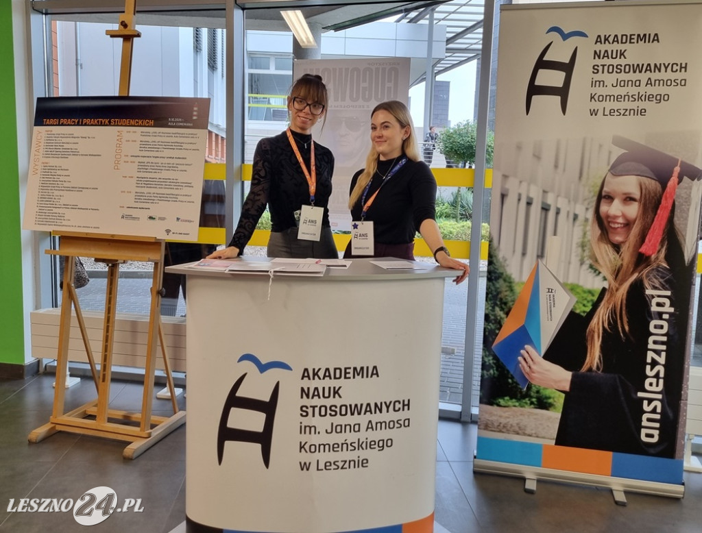 Targi Pracy i Praktyk Studenckich w ANS w Lesznie