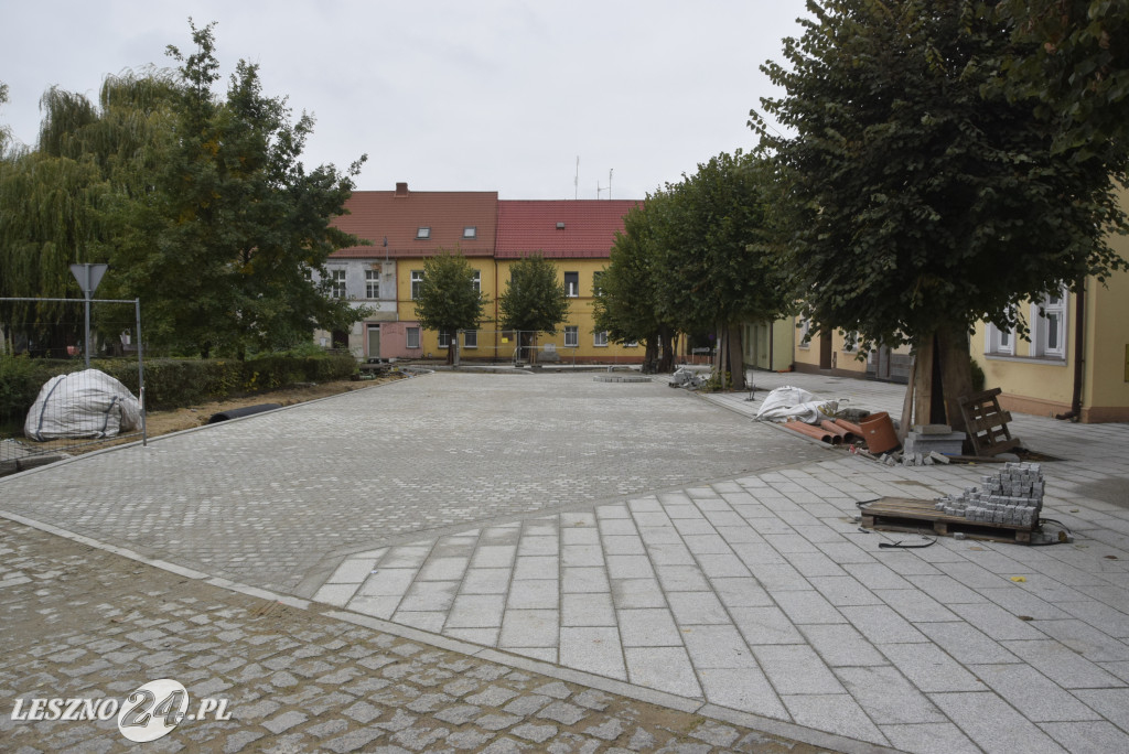 Modernizacja osieckiego rynku na finiszu