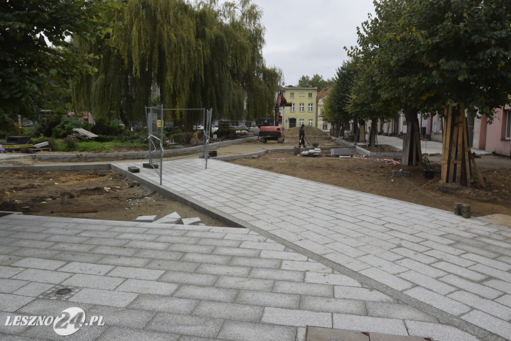 Modernizacja osieckiego rynku na finiszu