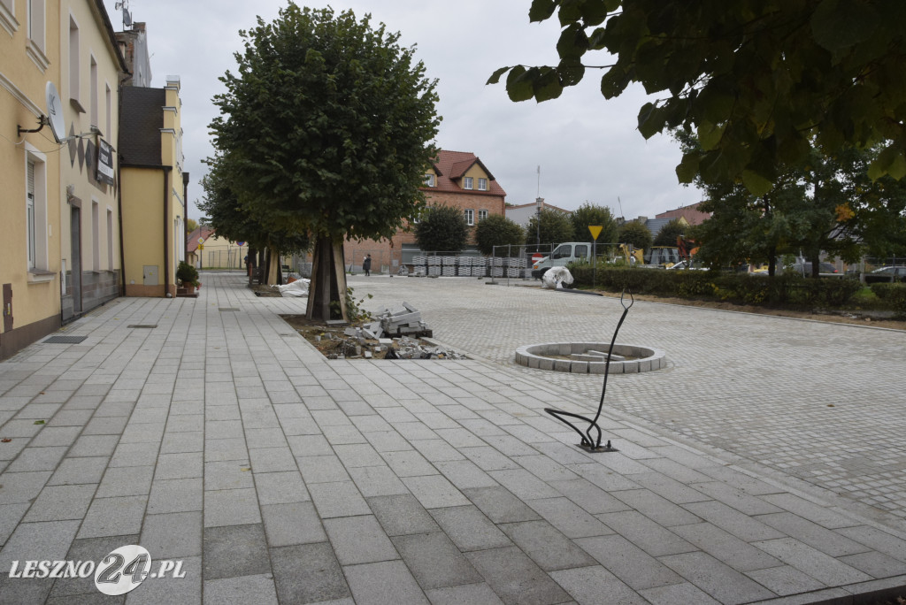 Modernizacja osieckiego rynku na finiszu