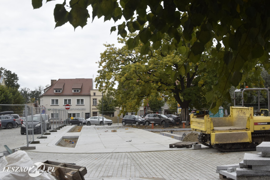 Modernizacja osieckiego rynku na finiszu