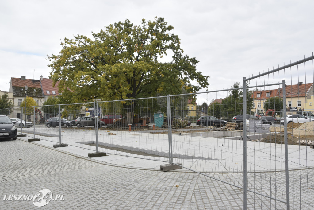 Modernizacja osieckiego rynku na finiszu