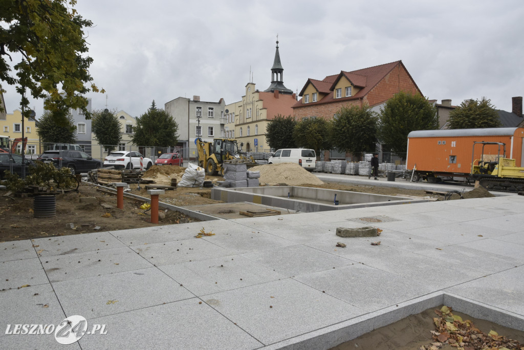 Modernizacja osieckiego rynku na finiszu