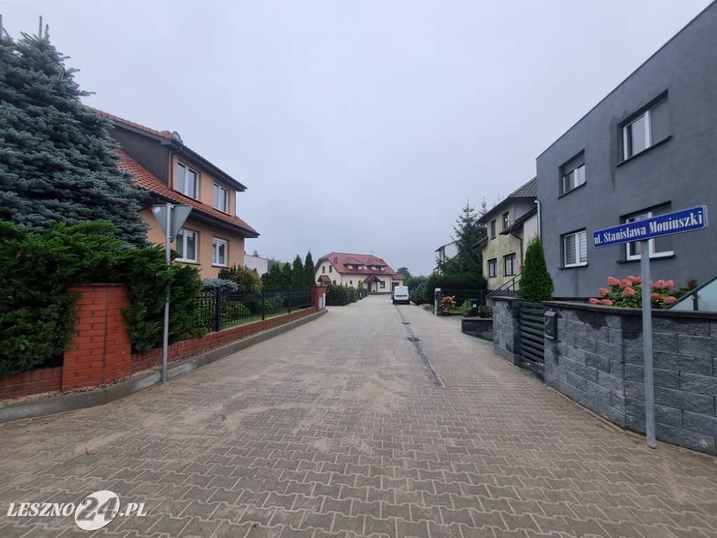 Przebudowane ulice w Rydzynie