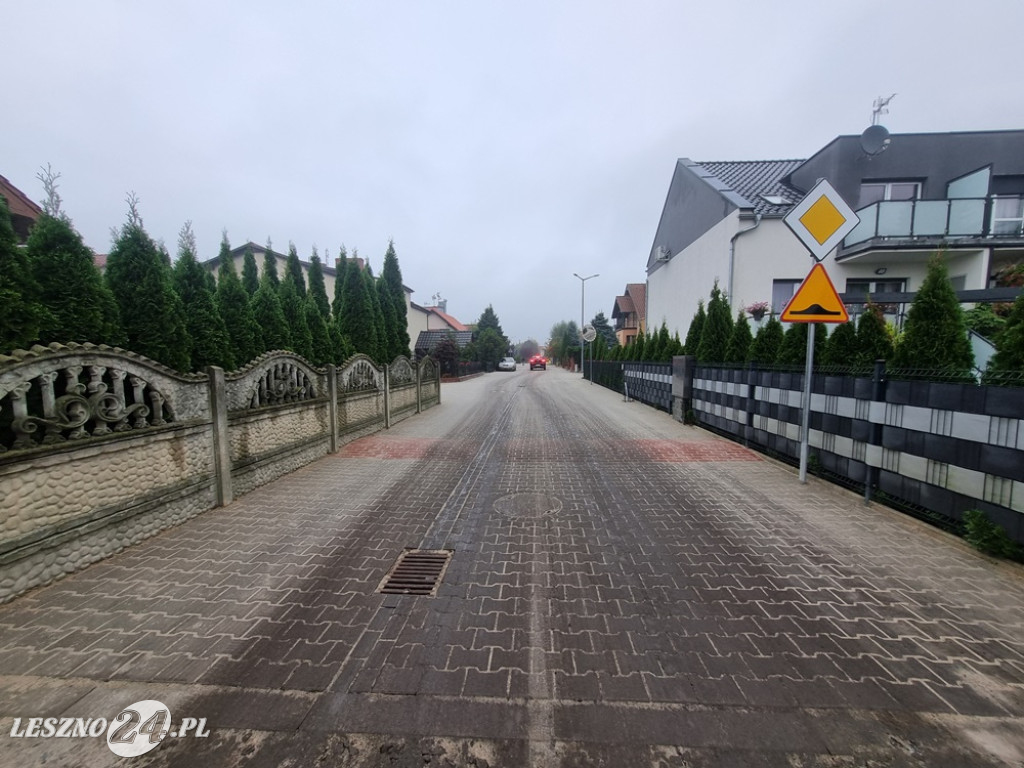 Przebudowane ulice w Rydzynie