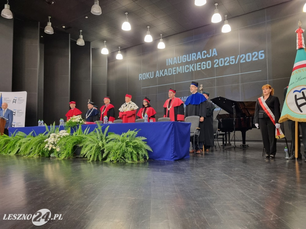 Inauguracja roku akademickiego 2025/2026 w ANS w Lesznie