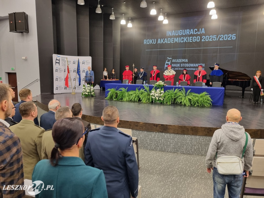 Inauguracja roku akademickiego 2025/2026 w ANS w Lesznie