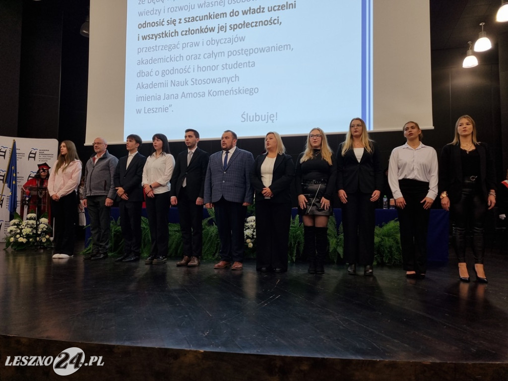 Inauguracja roku akademickiego 2025/2026 w ANS w Lesznie