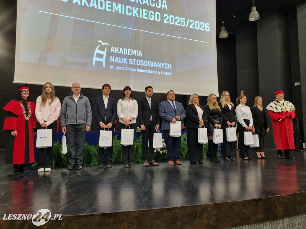 Inauguracja roku akademickiego 2025/2026 w ANS w Lesznie