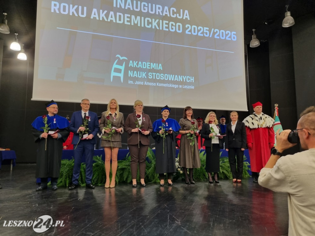 Inauguracja roku akademickiego 2025/2026 w ANS w Lesznie