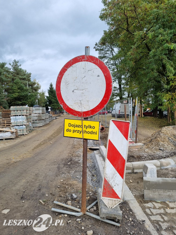 Przebudowa ulicy Kiepury w Lesznie