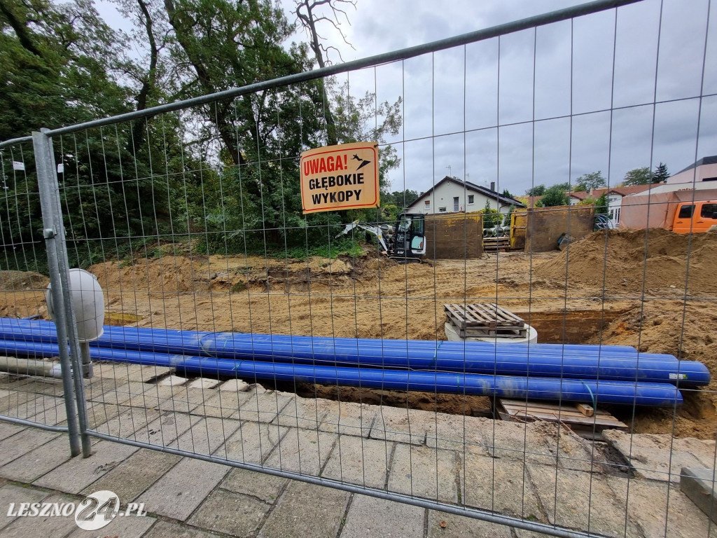 Przebudowa ulicy Kiepury w Lesznie