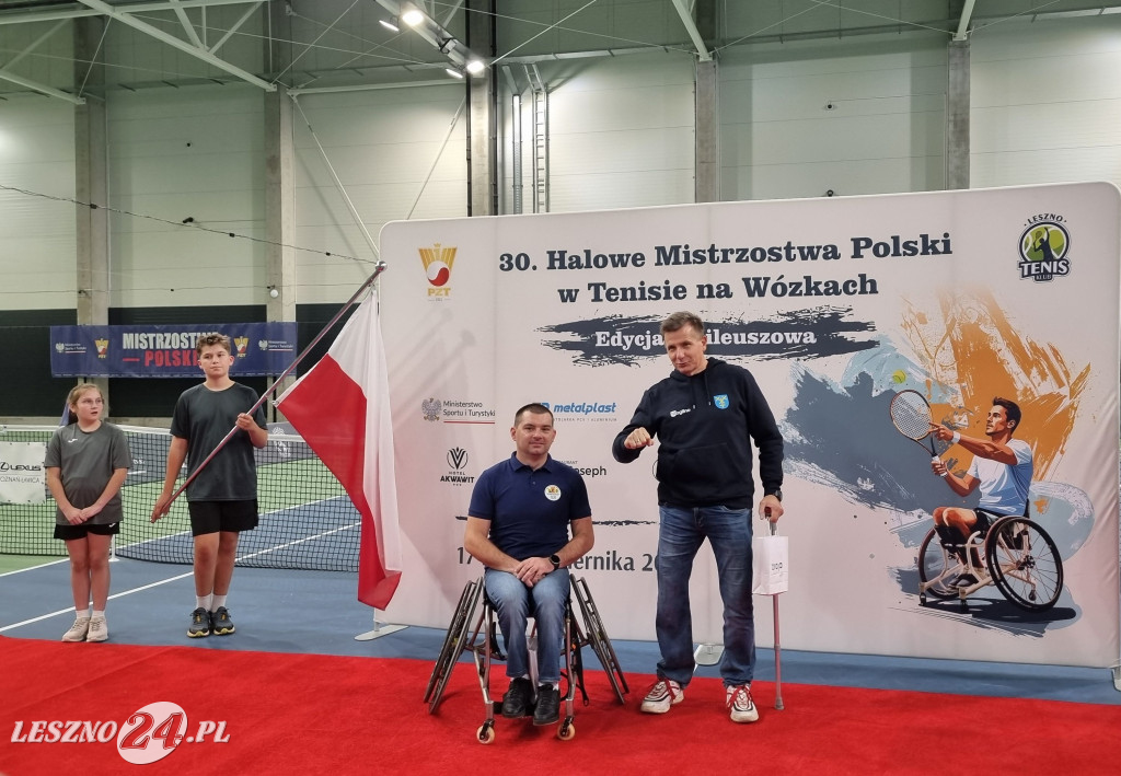 Otwarcie 30. Halowych Mistrzostw Polski w Tenisie na Wózkach