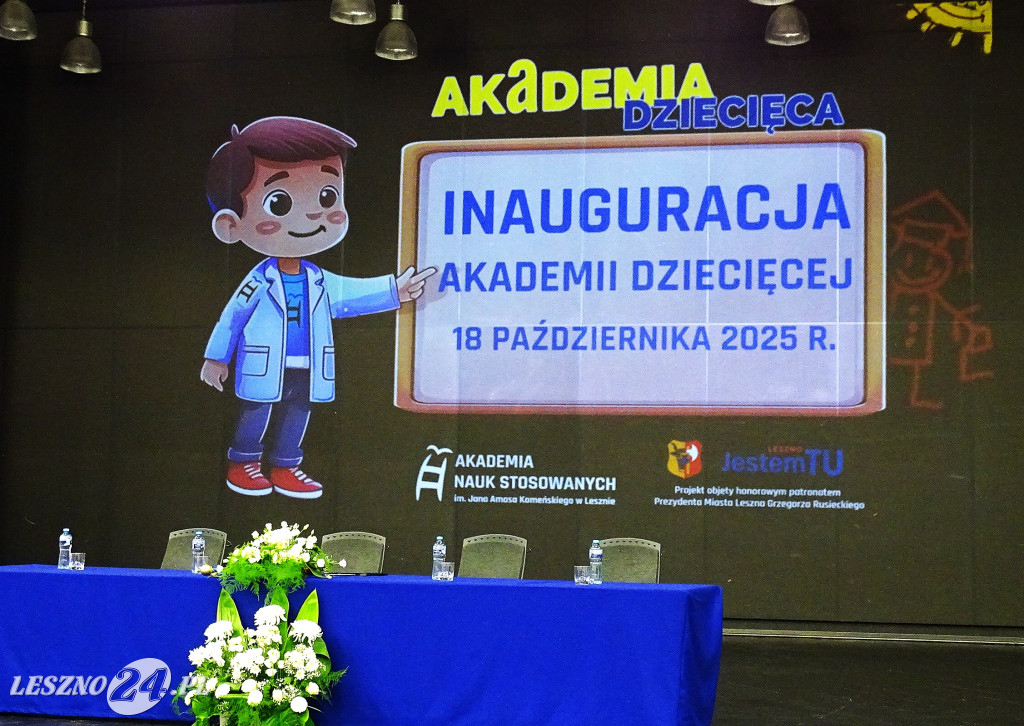 Początek roku Akademii Dziecięcej ANS w Lesznie