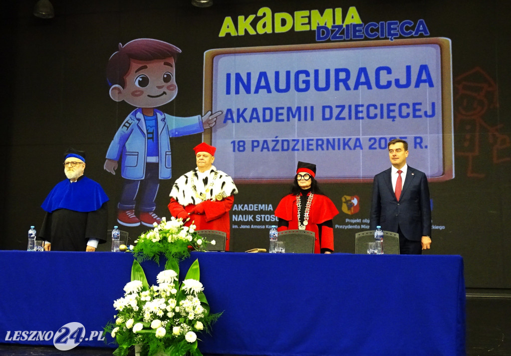 Początek roku Akademii Dziecięcej ANS w Lesznie