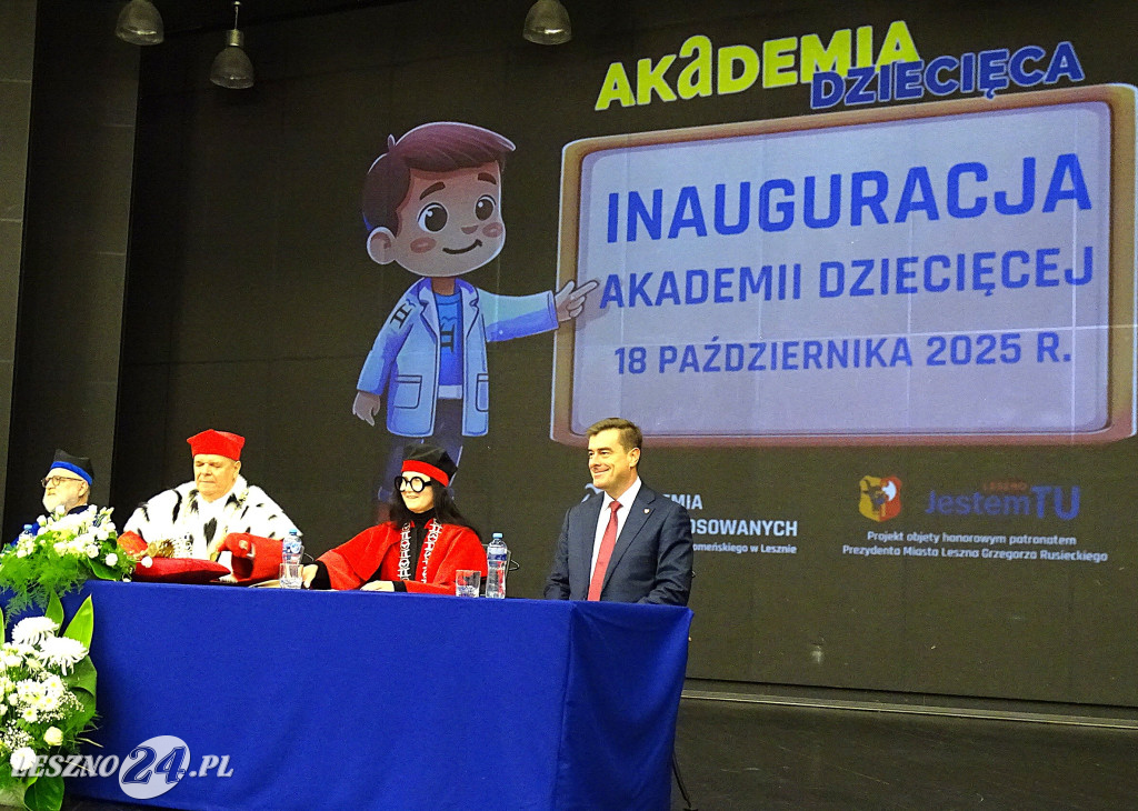 Początek roku Akademii Dziecięcej ANS w Lesznie