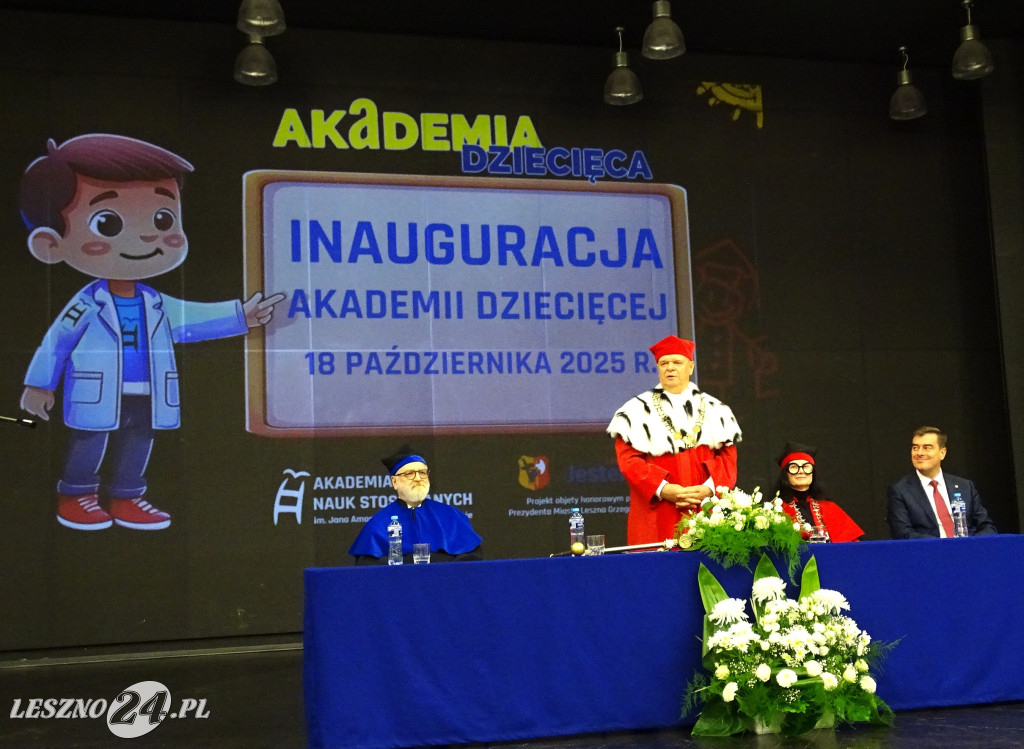 Początek roku Akademii Dziecięcej ANS w Lesznie