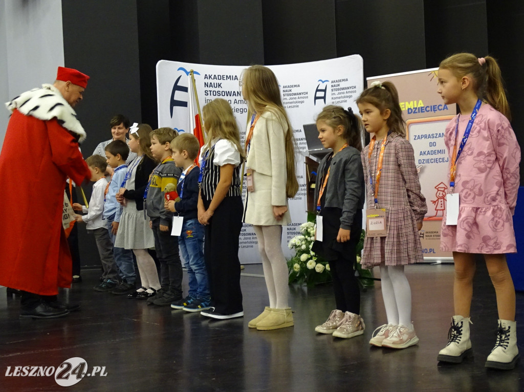 Początek roku Akademii Dziecięcej ANS w Lesznie