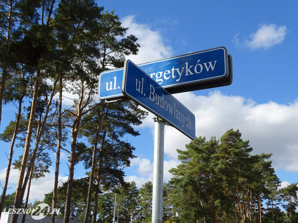 Nowe ulice za Galerią Leszno