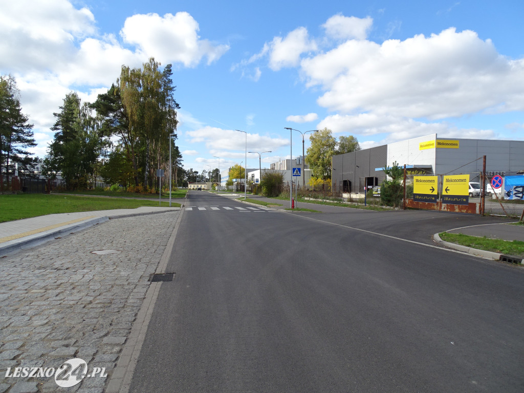 Nowe ulice za Galerią Leszno