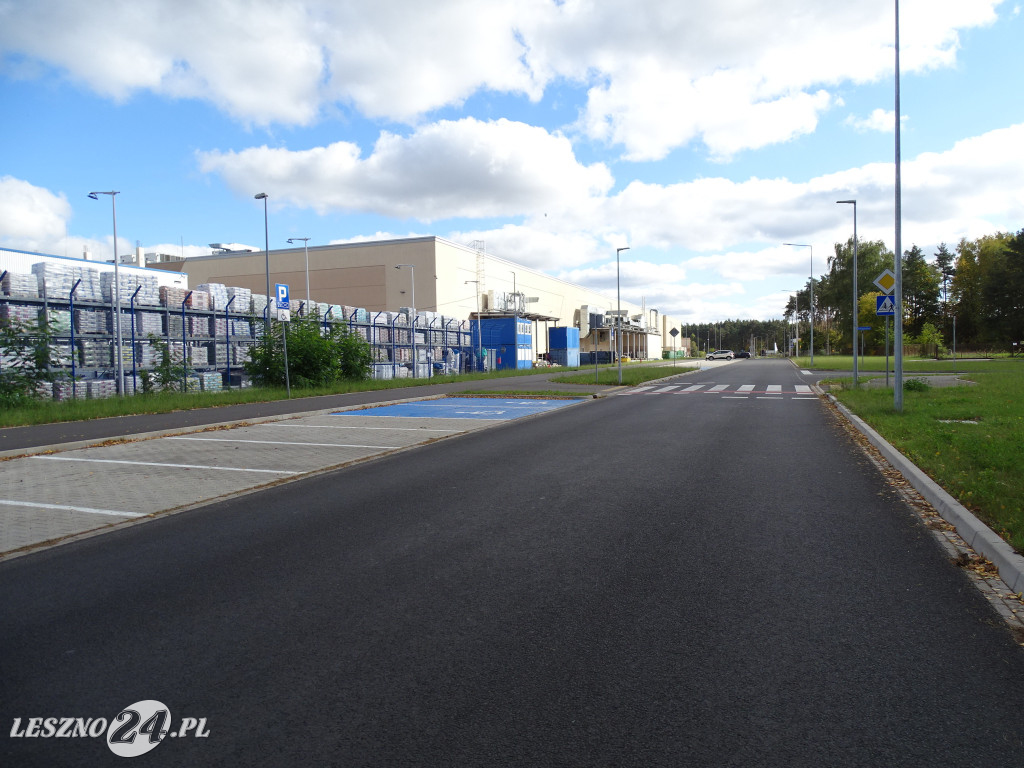 Nowe ulice za Galerią Leszno