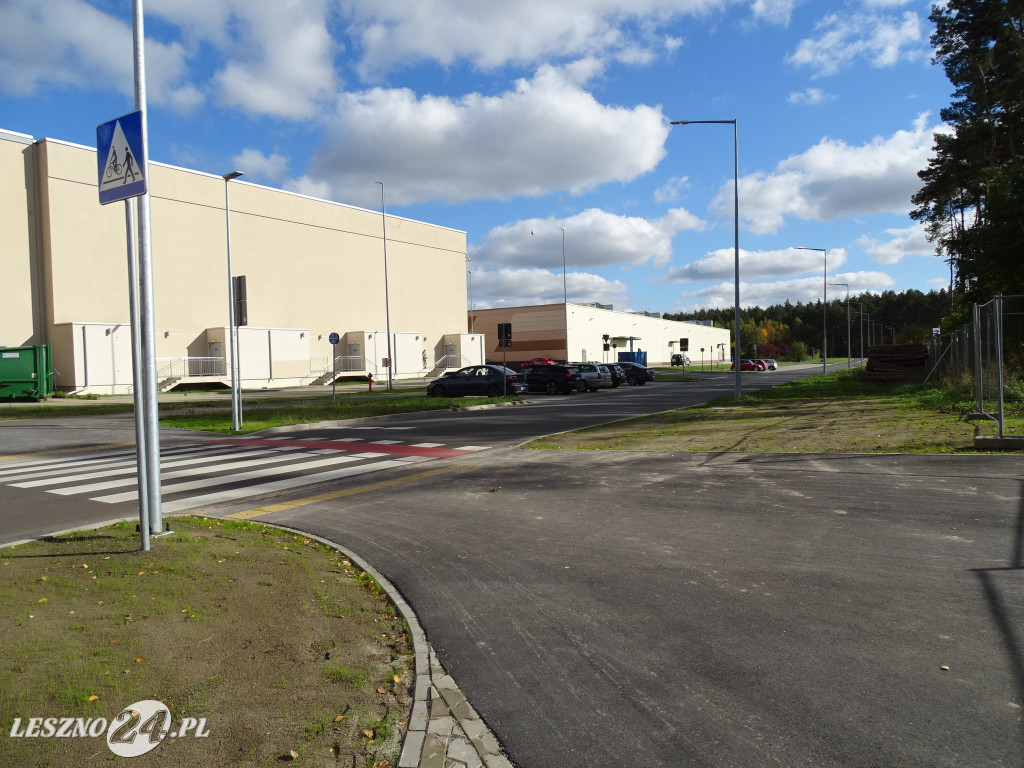 Nowe ulice za Galerią Leszno