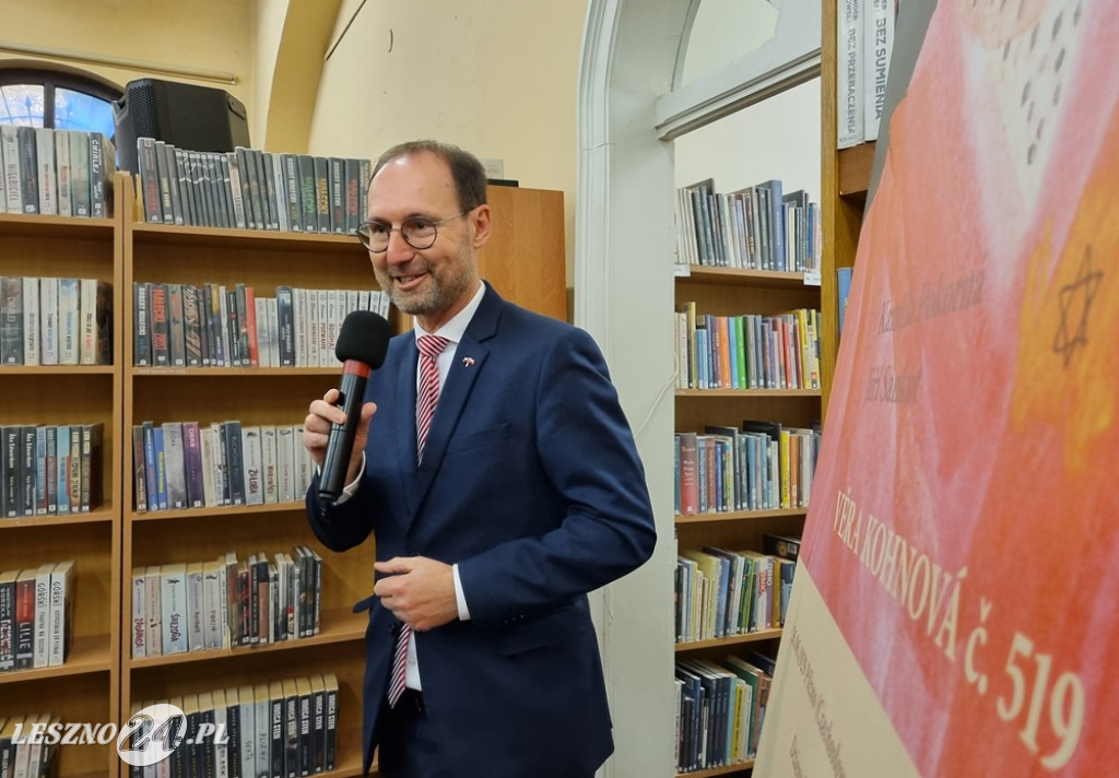 Wernisaż Dziennik Věrki w Bibliotece Dwójka w Lesznie