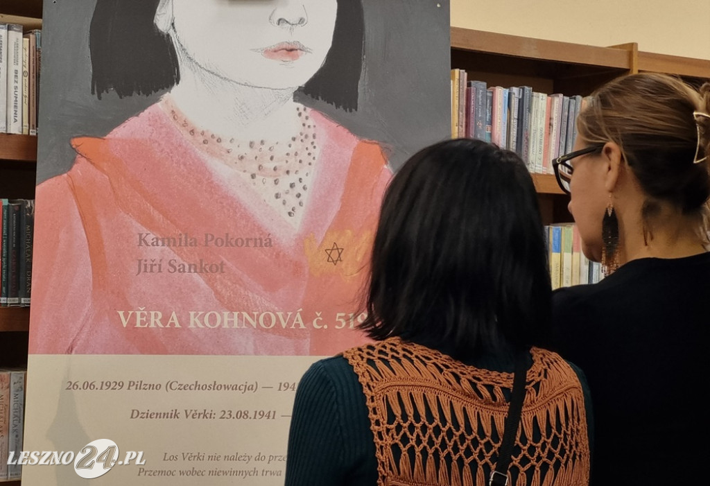 Wernisaż Dziennik Věrki w Bibliotece Dwójka w Lesznie