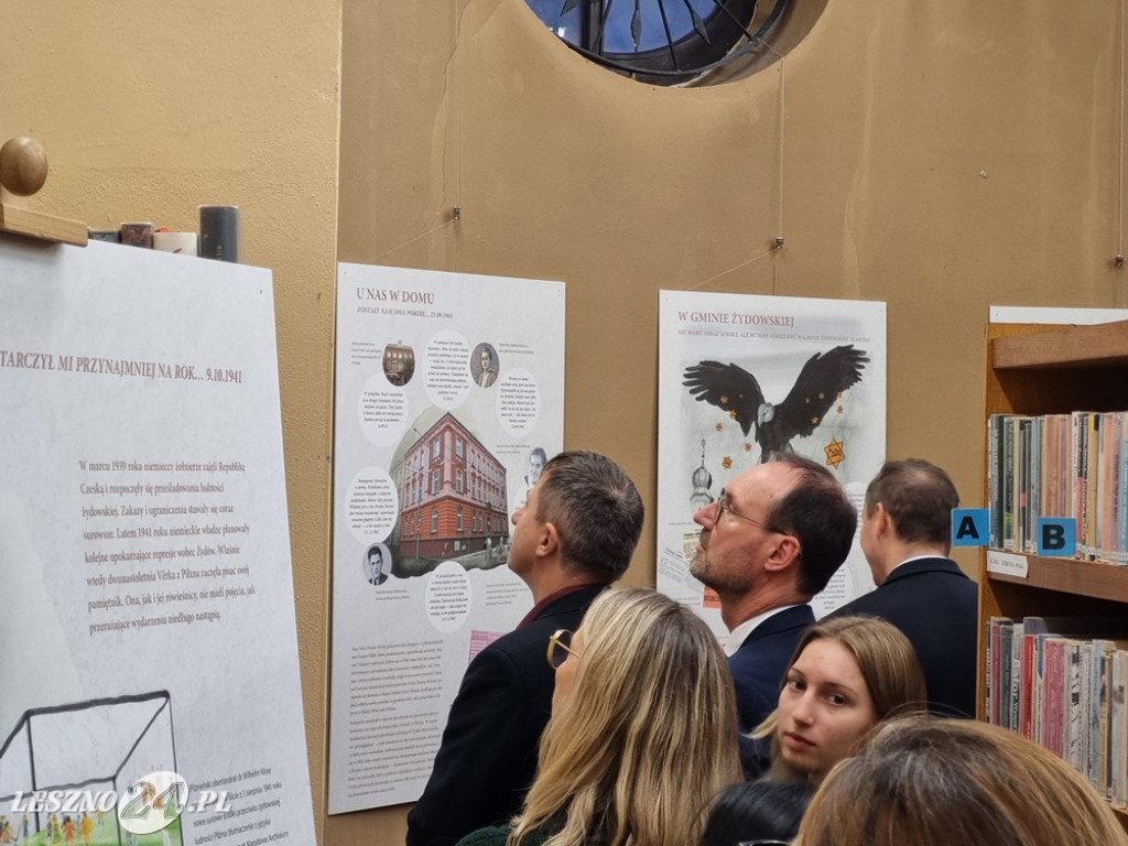 Wernisaż Dziennik Věrki w Bibliotece Dwójka w Lesznie