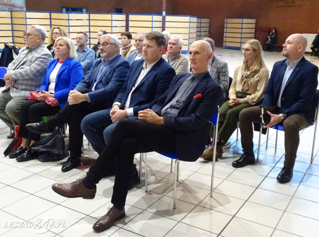 Spotkanie prezydenta Leszna z mieszkańcami w SP13