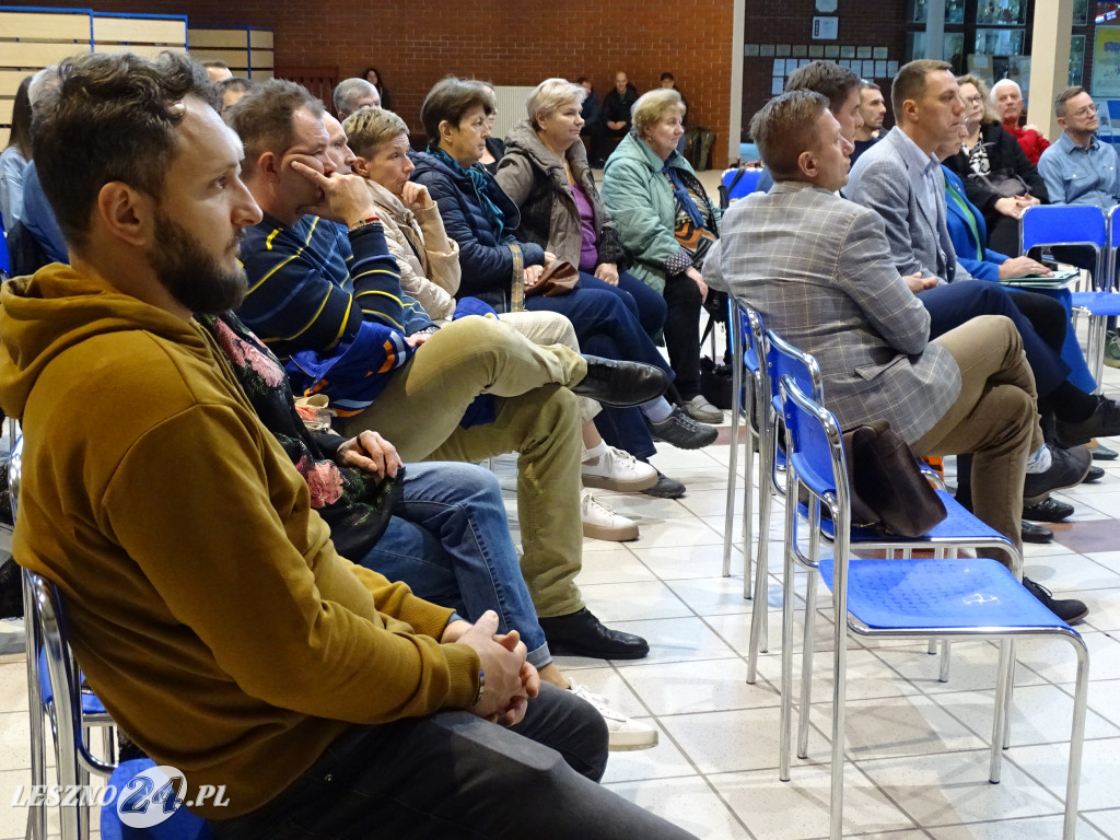 Spotkanie prezydenta Leszna z mieszkańcami w SP13