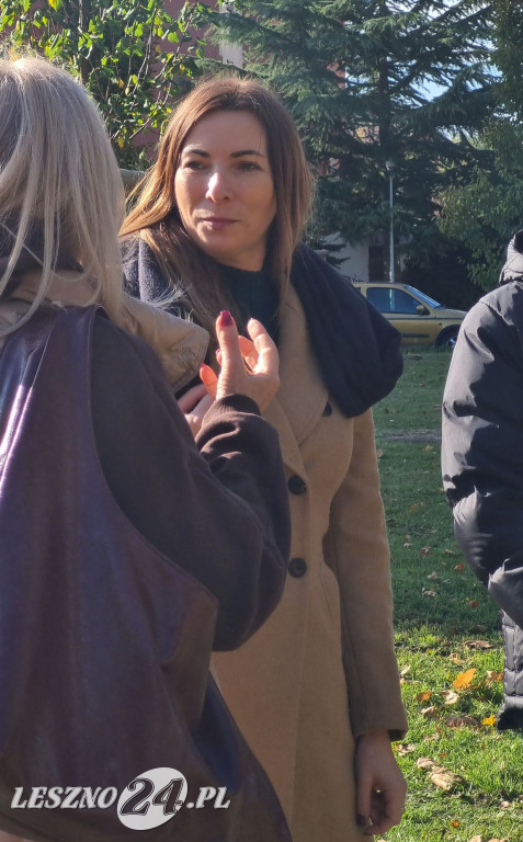 Sadzenie drzew w Parku Grody Leszczyńskie