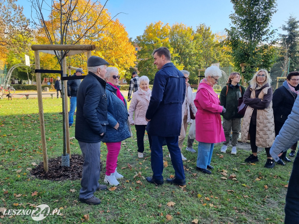 Sadzenie drzew w Parku Grody Leszczyńskie