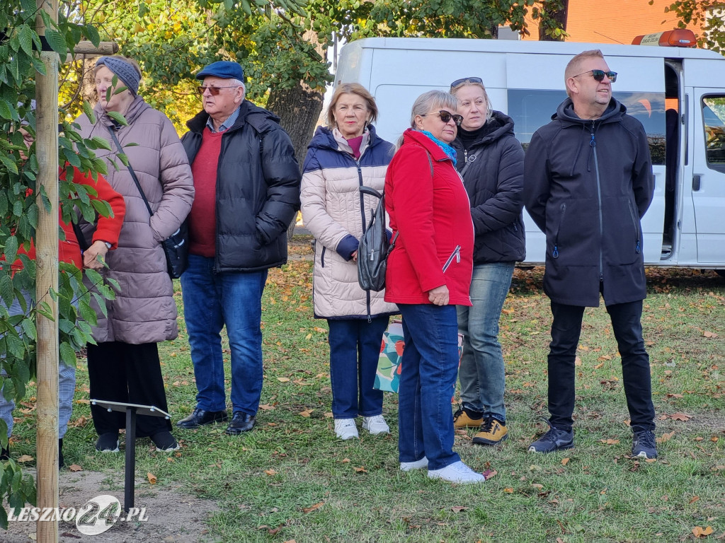Sadzenie drzew w Parku Grody Leszczyńskie