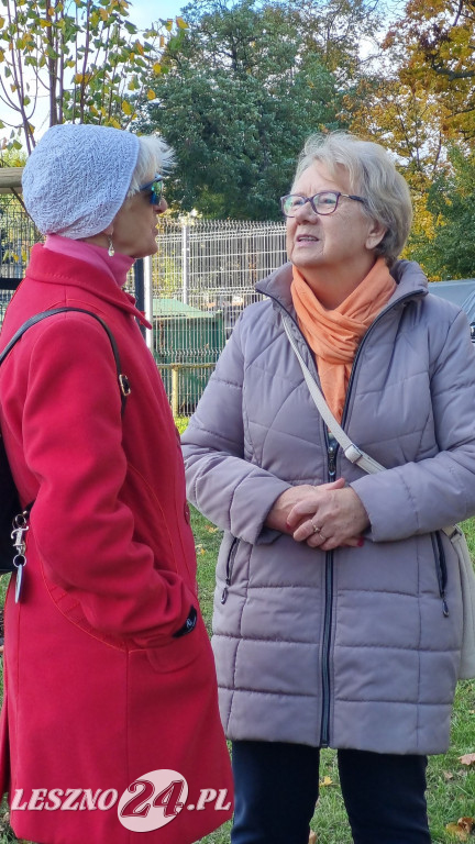 Sadzenie drzew w Parku Grody Leszczyńskie