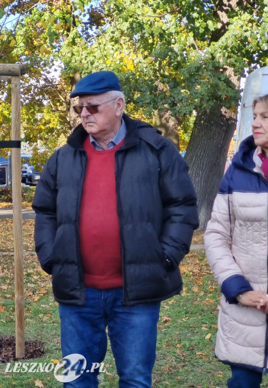 Sadzenie drzew w Parku Grody Leszczyńskie