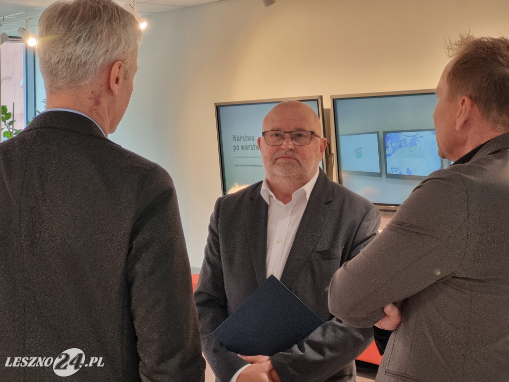 Odsłonięcie rzeźby Werner Kenkel przed MBP