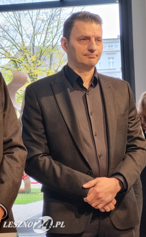 Odsłonięcie rzeźby Werner Kenkel przed MBP