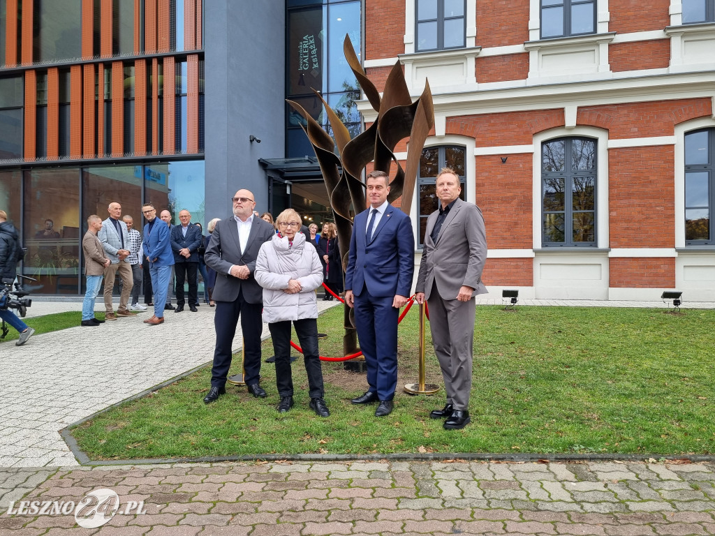 Odsłonięcie rzeźby Werner Kenkel przed MBP